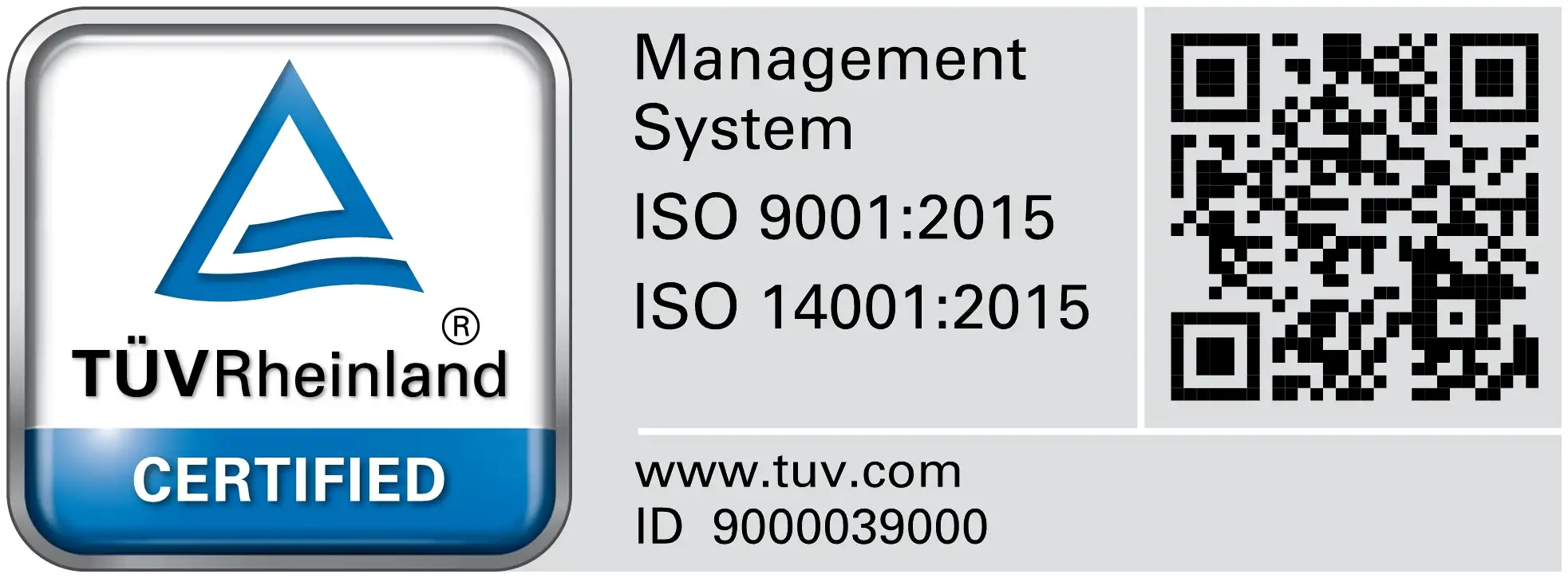 Quét mã QR tra cứu thông tin chứng nhận ISO 14001 của THIBIDI tại website của TÜV Rheinland