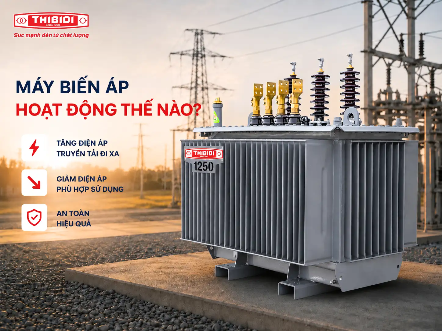 Máy biến áp hoạt động thế nào?