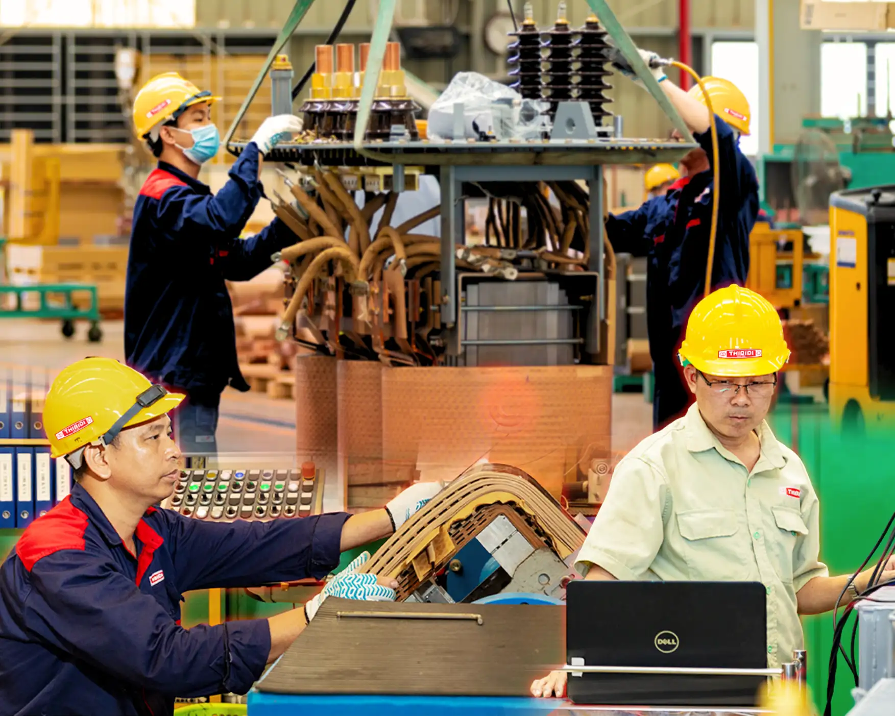 Một ngày làm việc tại nhà máy