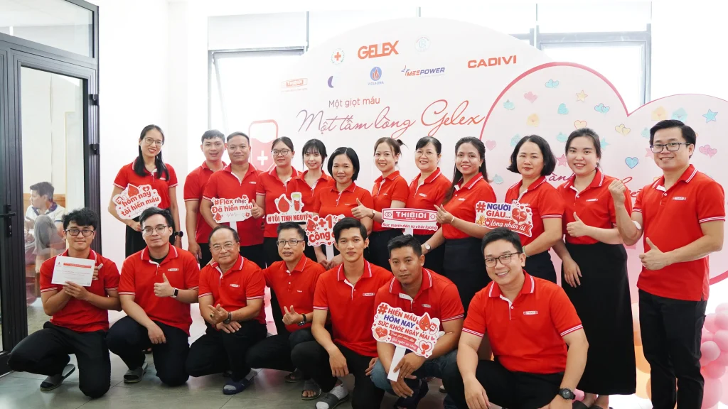 Một giọt máu – Một tấm lòng GELEX năm 2026 tại THIBIDI