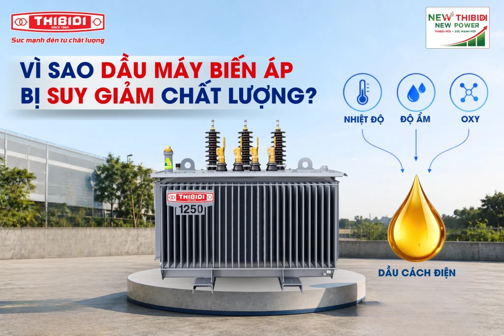 Vì sao dầu máy biến áp bị suy giảm chất lượng? Vì sao dầu máy biến áp bị suy giảm chất lượng?