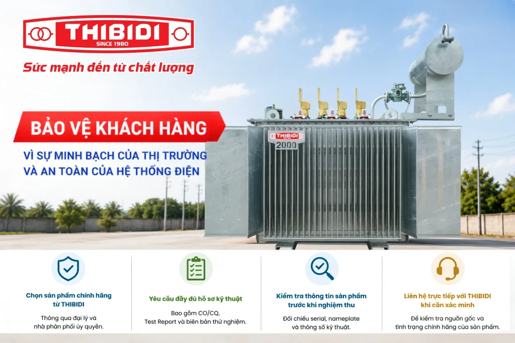 Bảo vệ khách hàng Thibidi