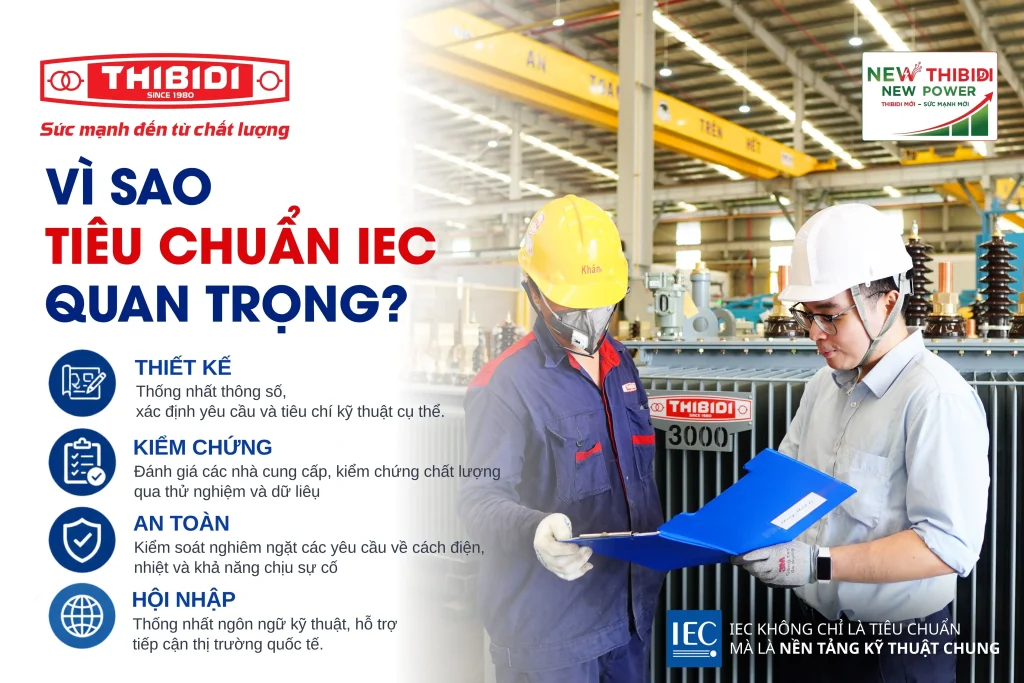 Vì sao tiêu chuẩn IEC quan trọng?