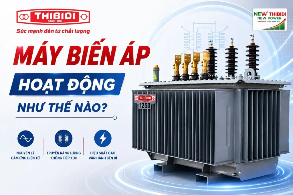 Máy biến áp hoạt động như thế nào? Giải thích dễ hiểu từ nguyên lý cảm ứng điện từ Máy biến áp hoạt động như thế nào Giải thích dễ hiểu từ nguyên lý cảm ứng điện từ