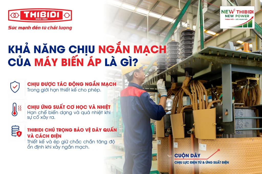 Khả năng chịu ngắn mạch của máy biến áp là gì?