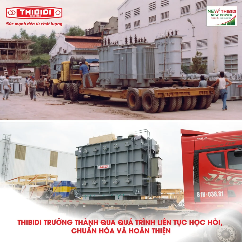 THIBIDI trưởng thành qua quá trình liên tục học hỏi, chuẩn hóa và hoàn thiện