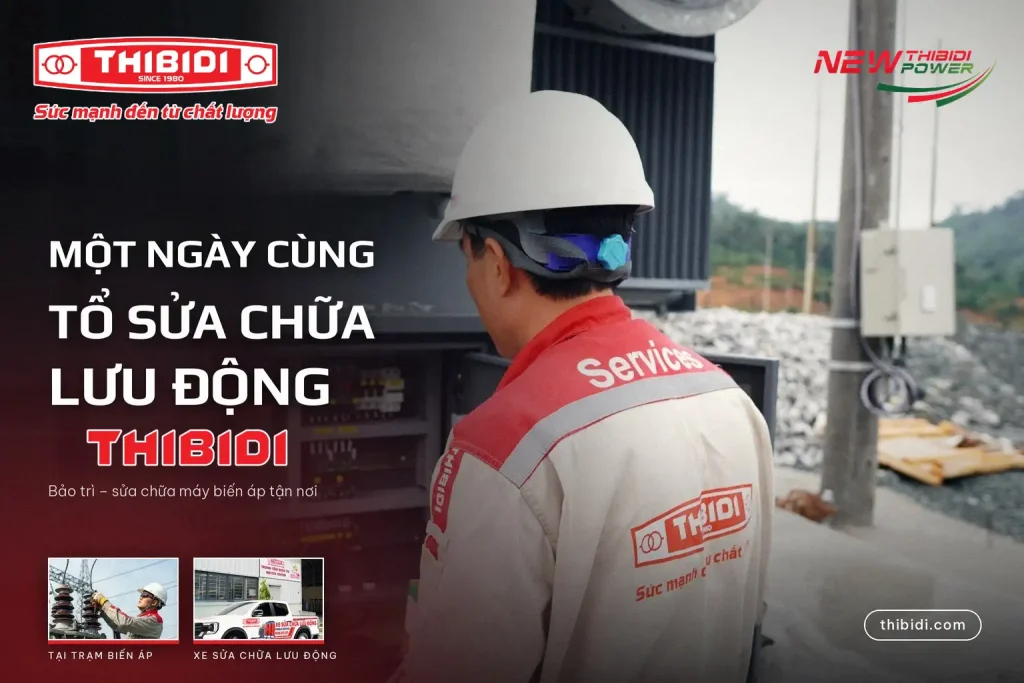 Một ngày cùng Tổ Sửa chữa lưu động THIBIDI: nơi niềm tin được vun đắp từ hiện trường Một ngày cùng Tổ Sửa chữa lưu động THIBIDI